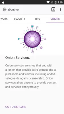 Tor Browser android App screenshot 12