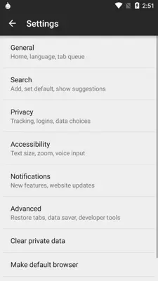 Tor Browser android App screenshot 7